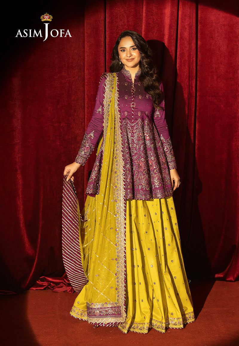 Asim Jofa | Luxury Festive Rejoice | AJLFF-17 - House Of Hania
