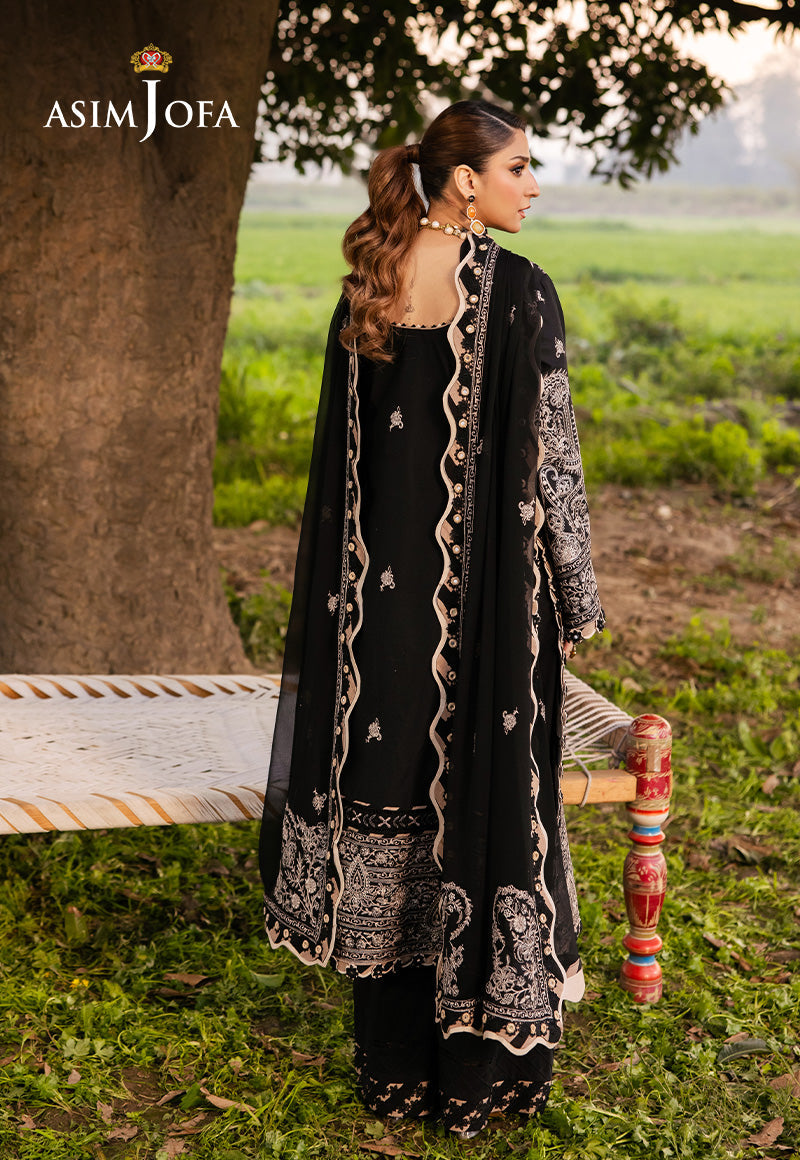 Asim Jofa | Luxury Lawn 25 | AJELL-03 - House Of Hania