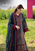 Asim Jofa | Luxury Lawn 25 | AJELL-04 - House Of Hania