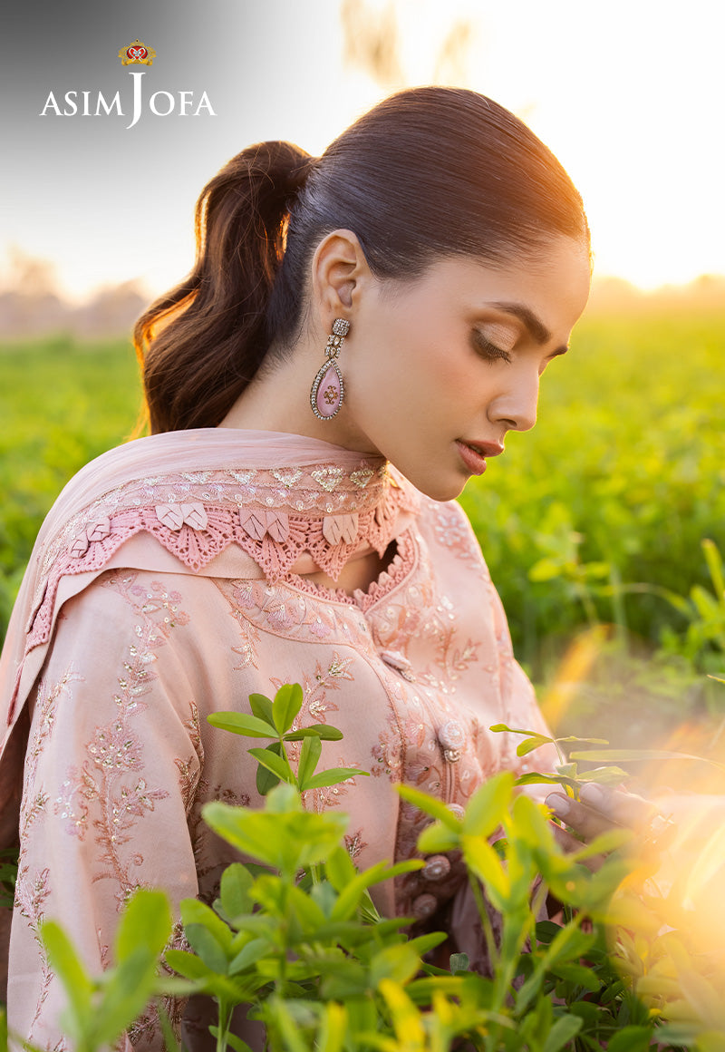 Asim Jofa | Luxury Lawn 25 | AJELL-15 - House Of Hania