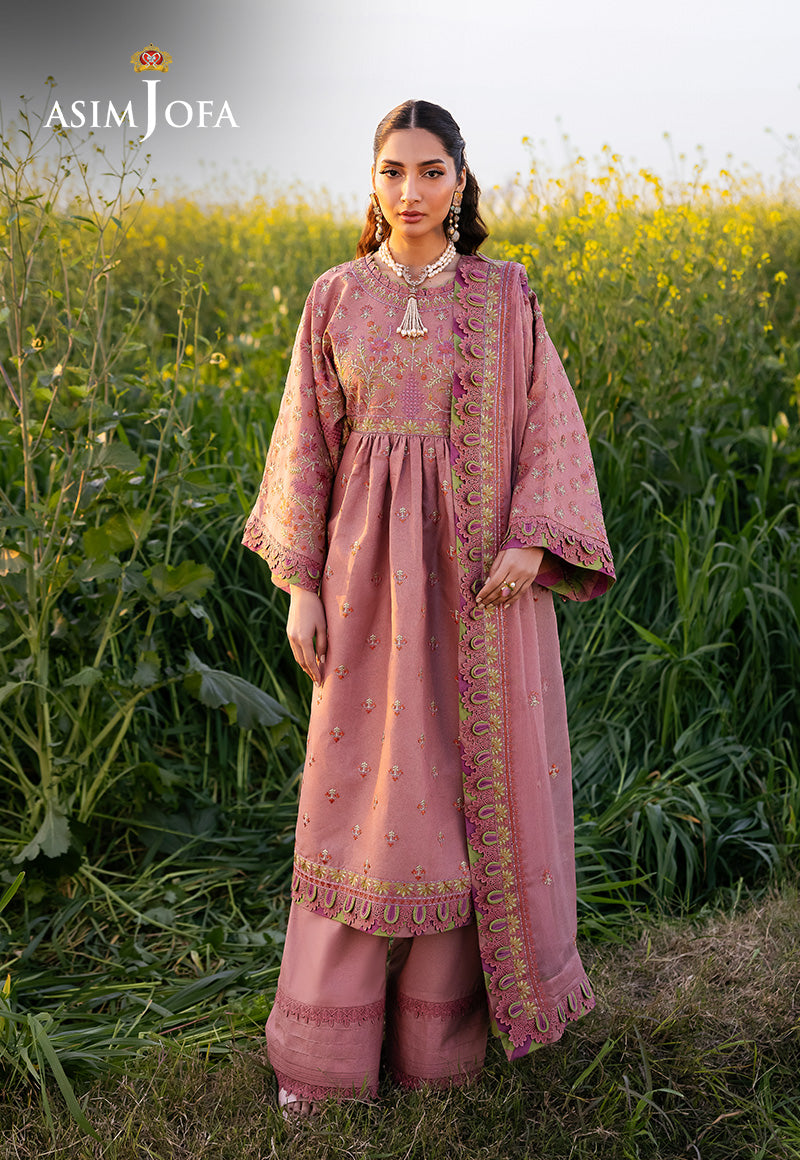 Asim Jofa | Luxury Lawn 25 | AJELL-16 - House Of Hania
