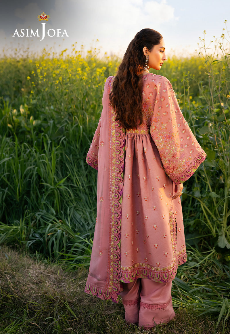 Asim Jofa | Luxury Lawn 25 | AJELL-16 - House Of Hania