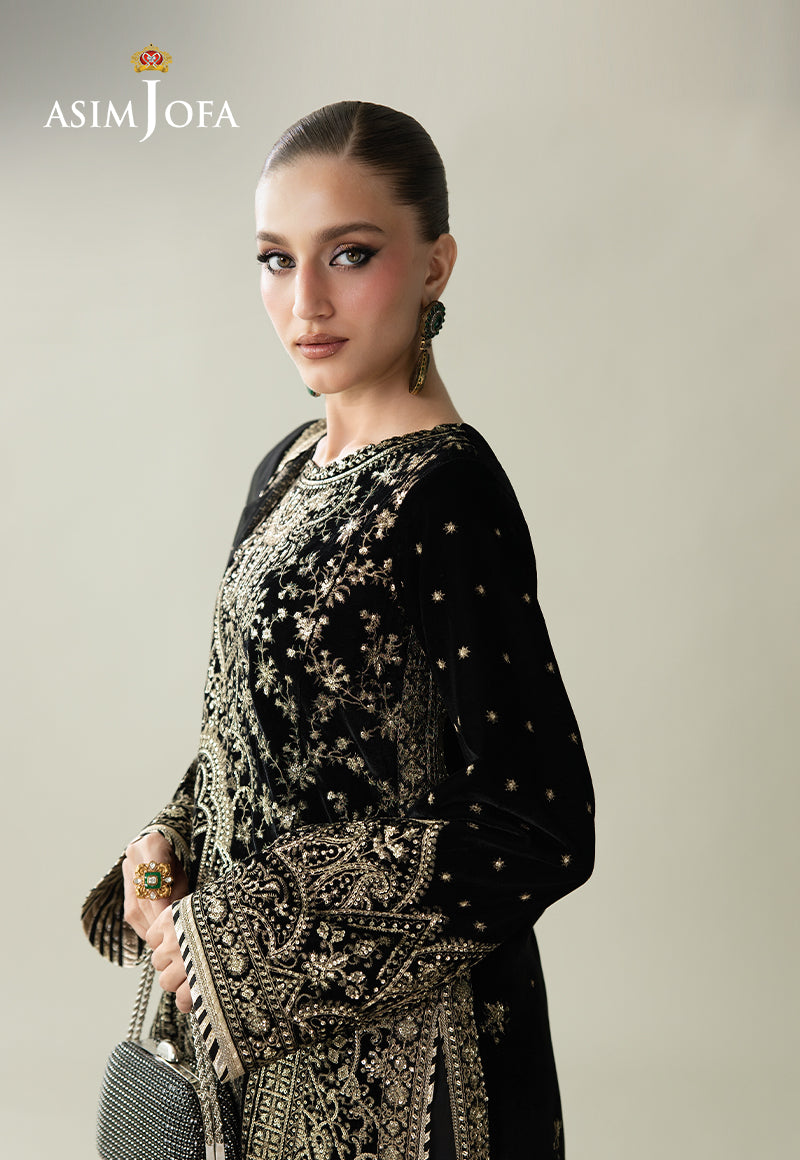 Asim Jofa | Makhmal Velvet 25 | AJULM-01 - House Of Hania