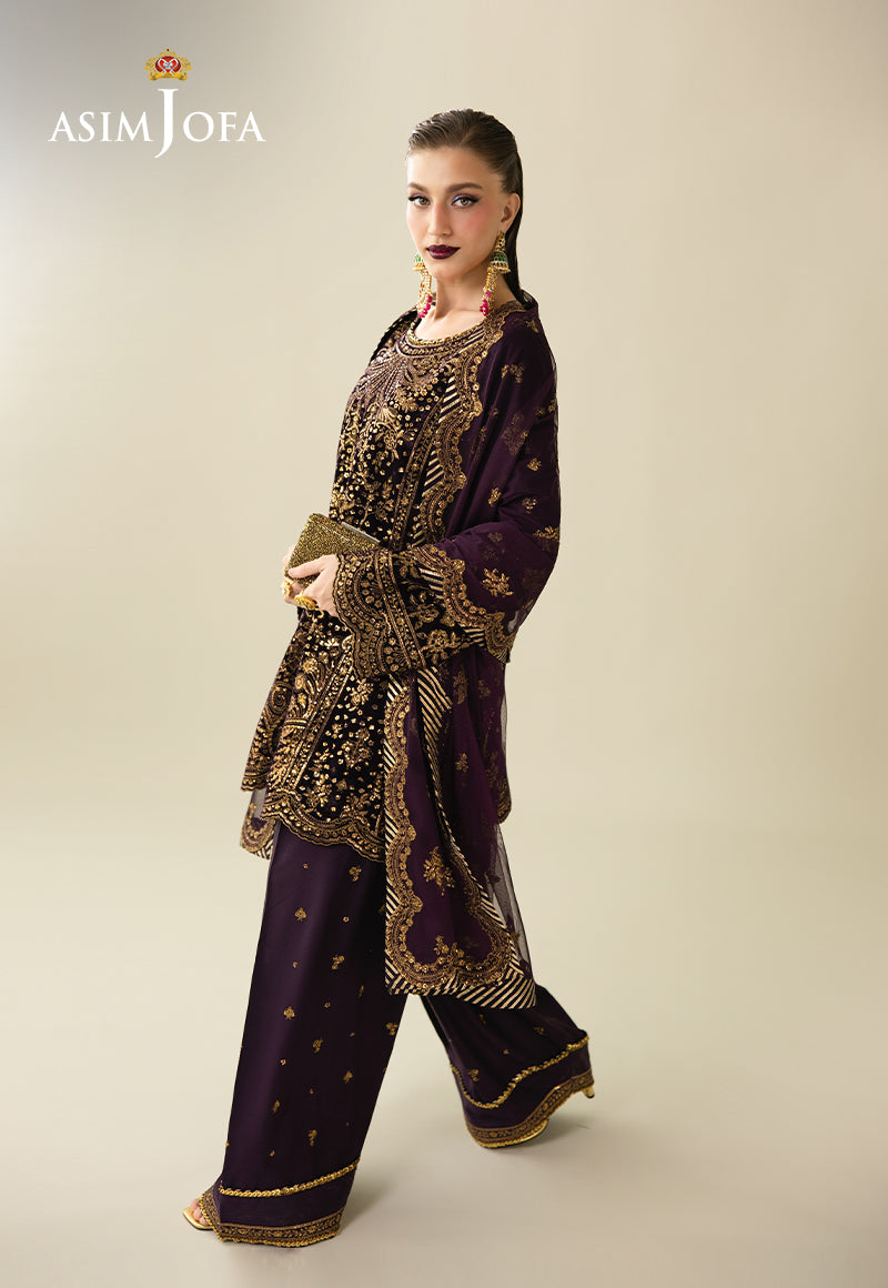 Asim Jofa | Makhmal Velvet 25 | AJULM-02 - House Of Hania