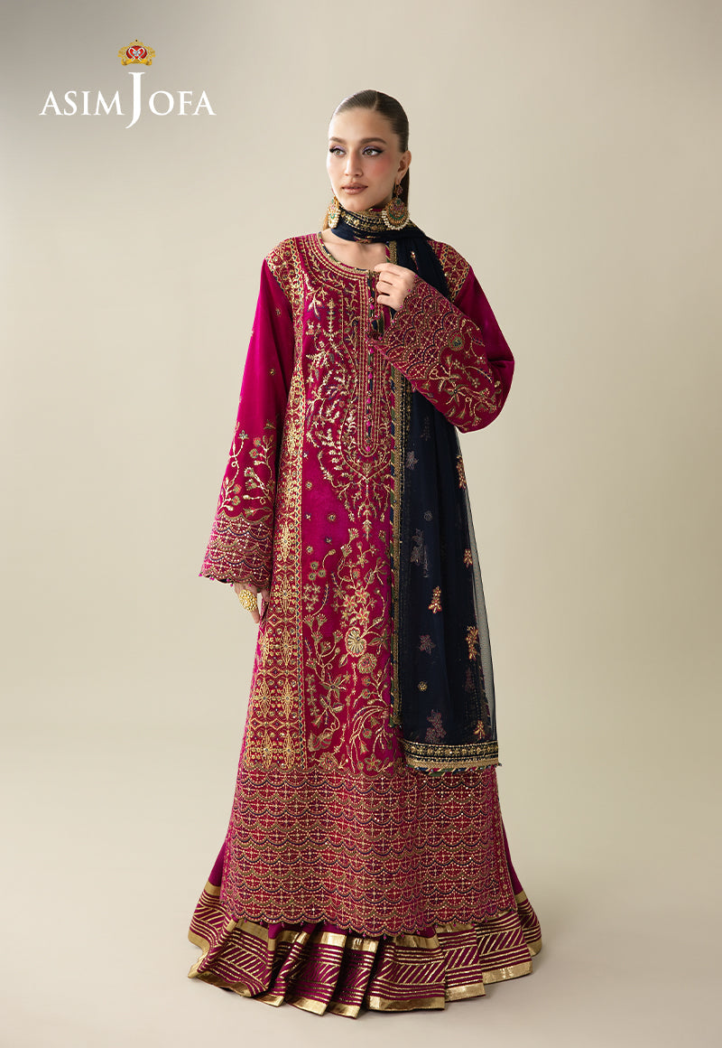 Asim Jofa | Makhmal Velvet 25 | AJULM-03 - House Of Hania