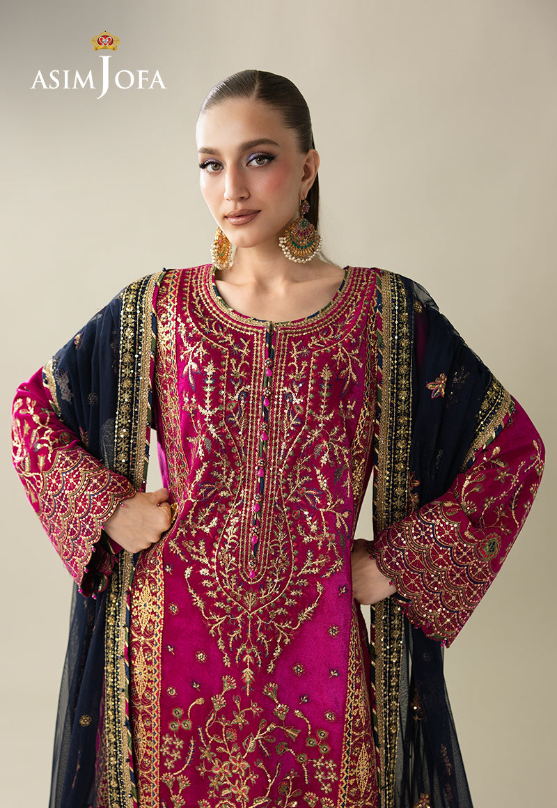 Asim Jofa | Makhmal Velvet 25 | AJULM-03 - House Of Hania