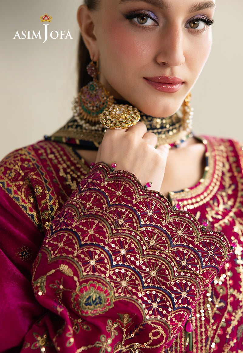 Asim Jofa | Makhmal Velvet 25 | AJULM-03 - House Of Hania