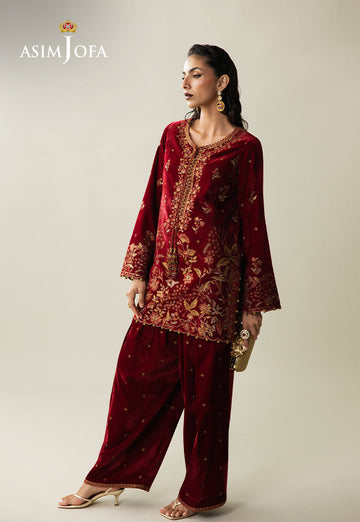 Asim Jofa | Makhmal Velvet 25 | AJULM-05 - House Of Hania