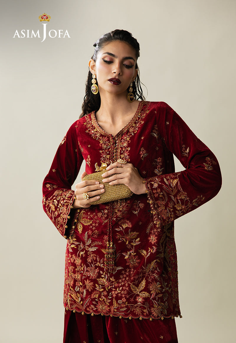Asim Jofa | Makhmal Velvet 25 | AJULM-05 - House Of Hania
