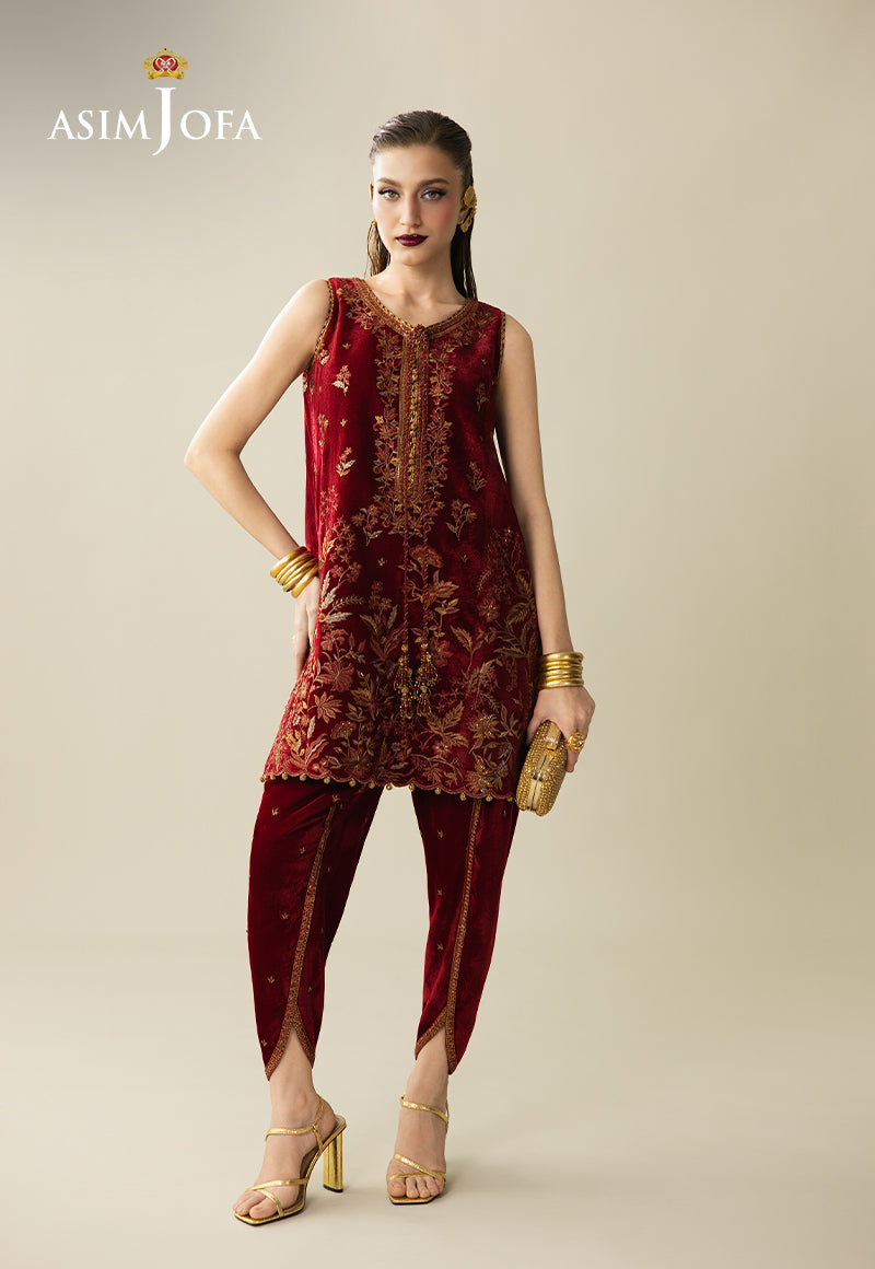 Asim Jofa | Makhmal Velvet 25 | AJULM-05 - House Of Hania
