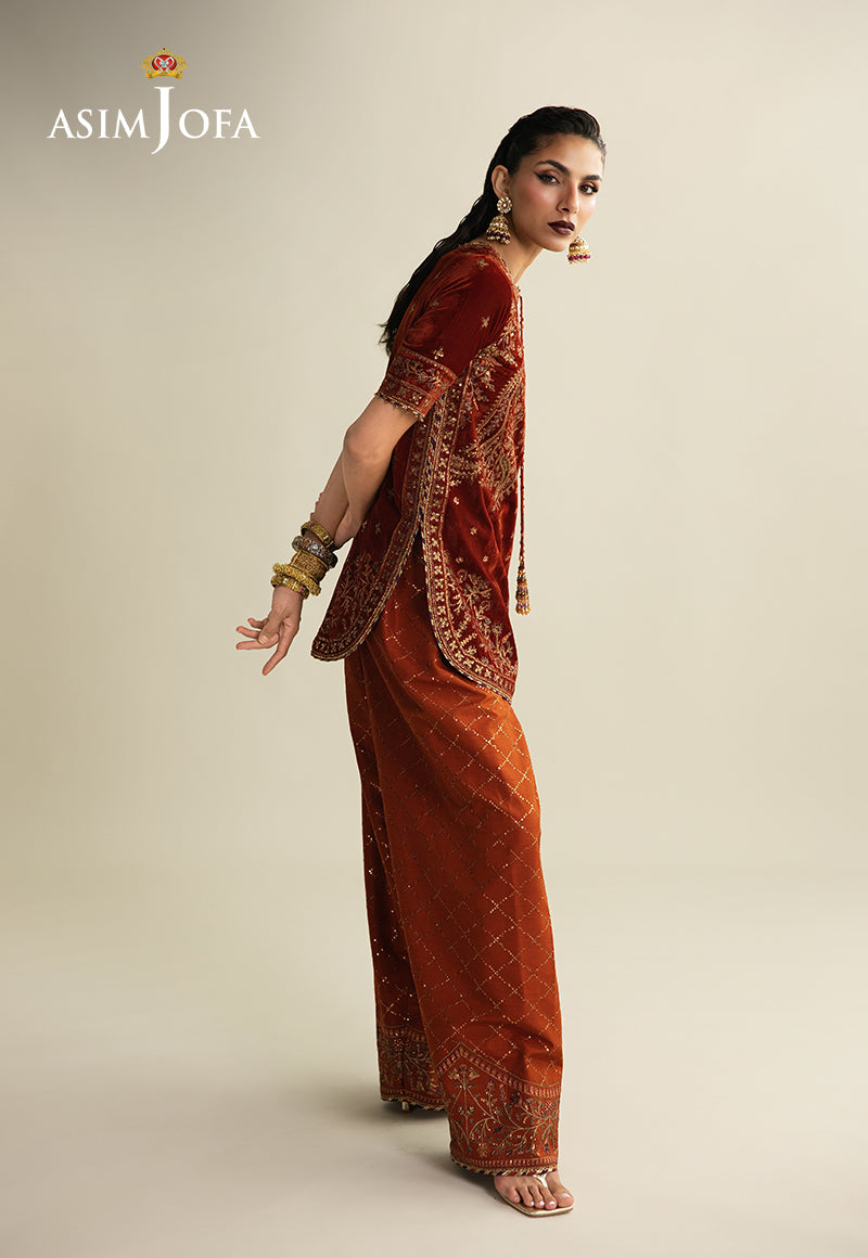 Asim Jofa | Makhmal Velvet 25 | AJULM-08 - House Of Hania
