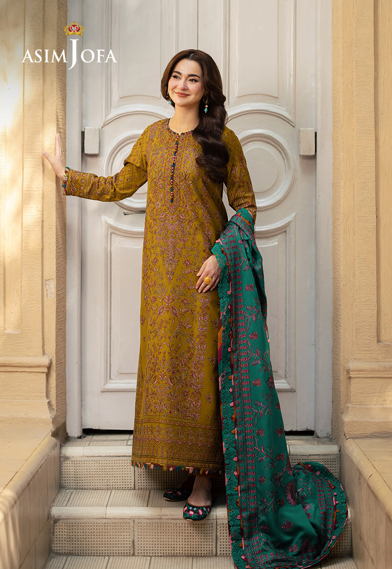 Asim Jofa | Pashmina Shawl 24 | AJKI-04 - House Of Hania