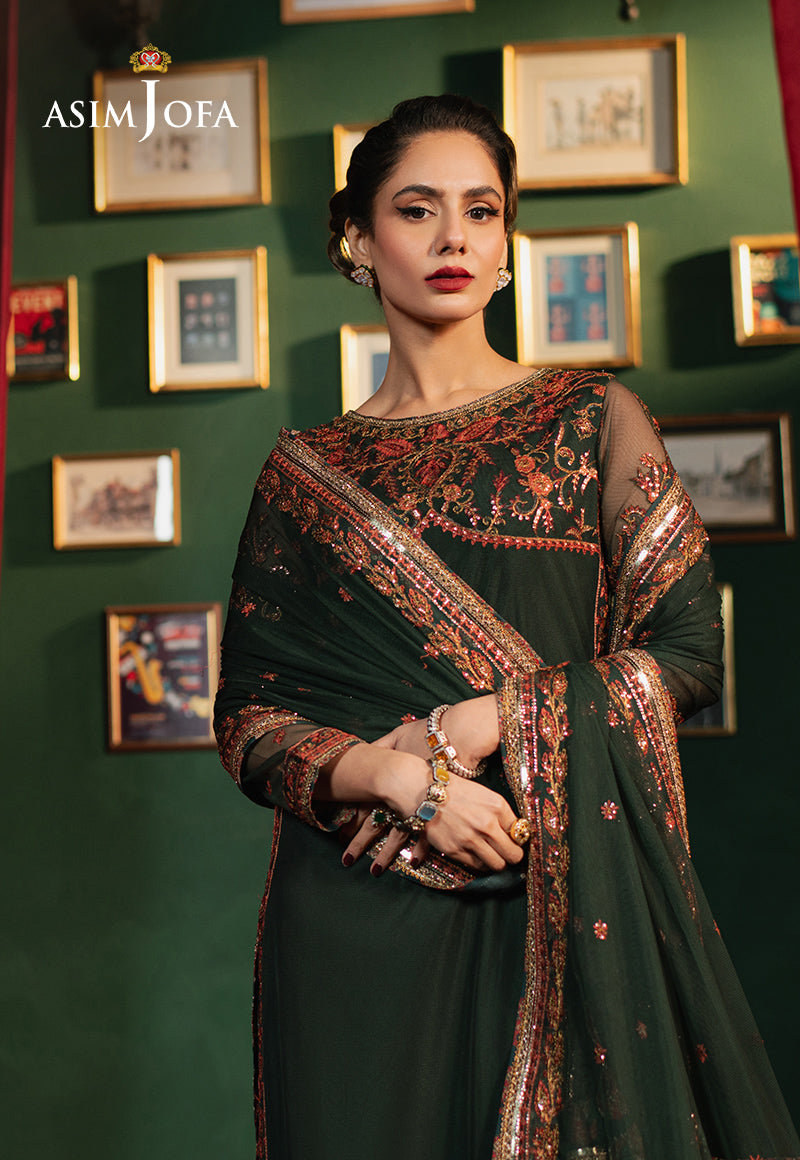 Asim Jofa | Premium Festive | AJPF-08 - House Of Hania
