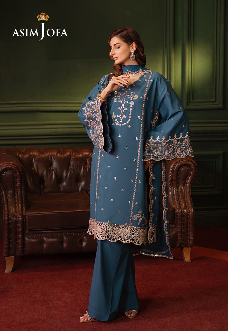 Asim Jofa | Premium Festive | AJPF-10 - House Of Hania