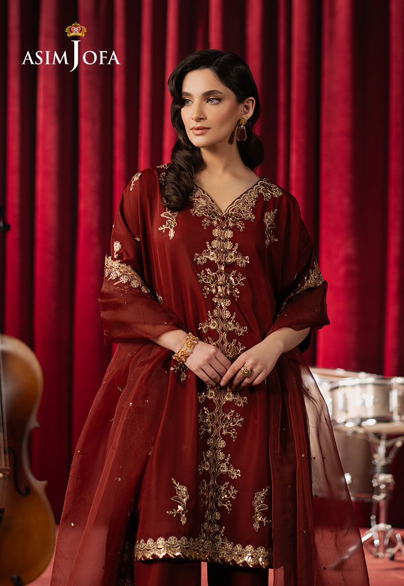 Asim Jofa | Premium Festive | AJPF-12 - House Of Hania