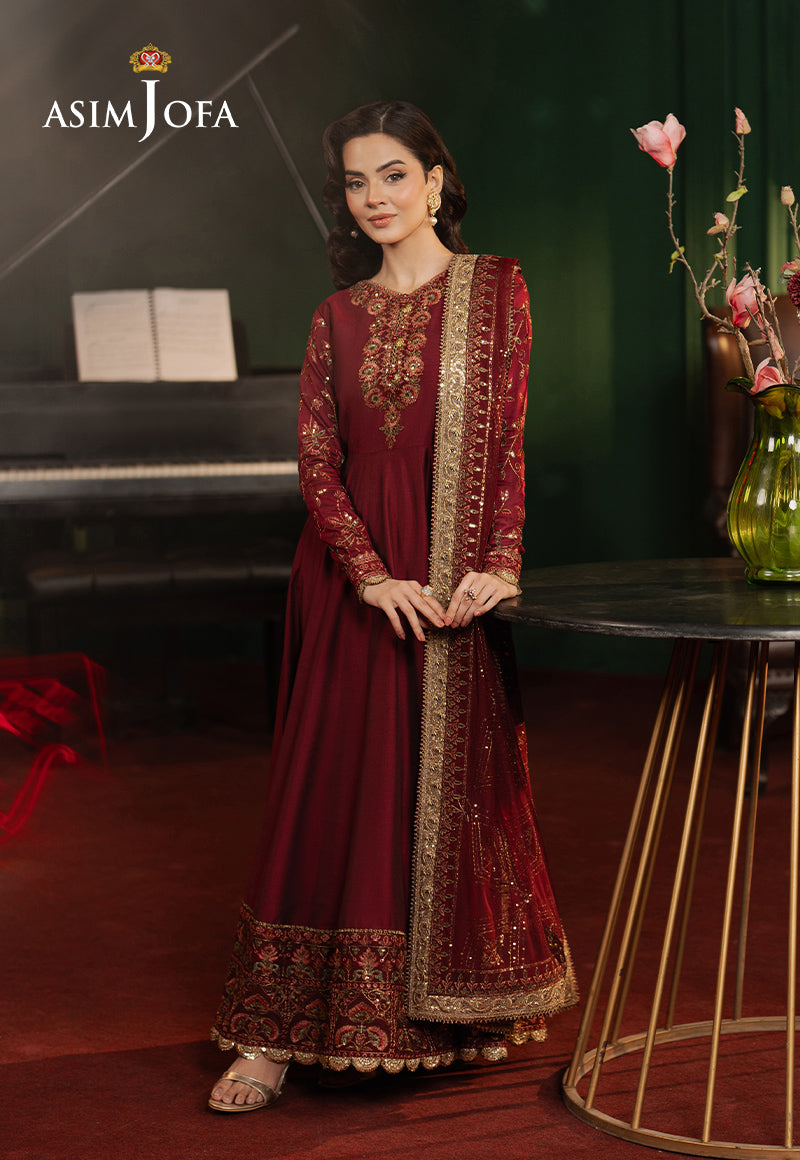 Asim Jofa | Premium Festive | AJPF-15 - House Of Hania
