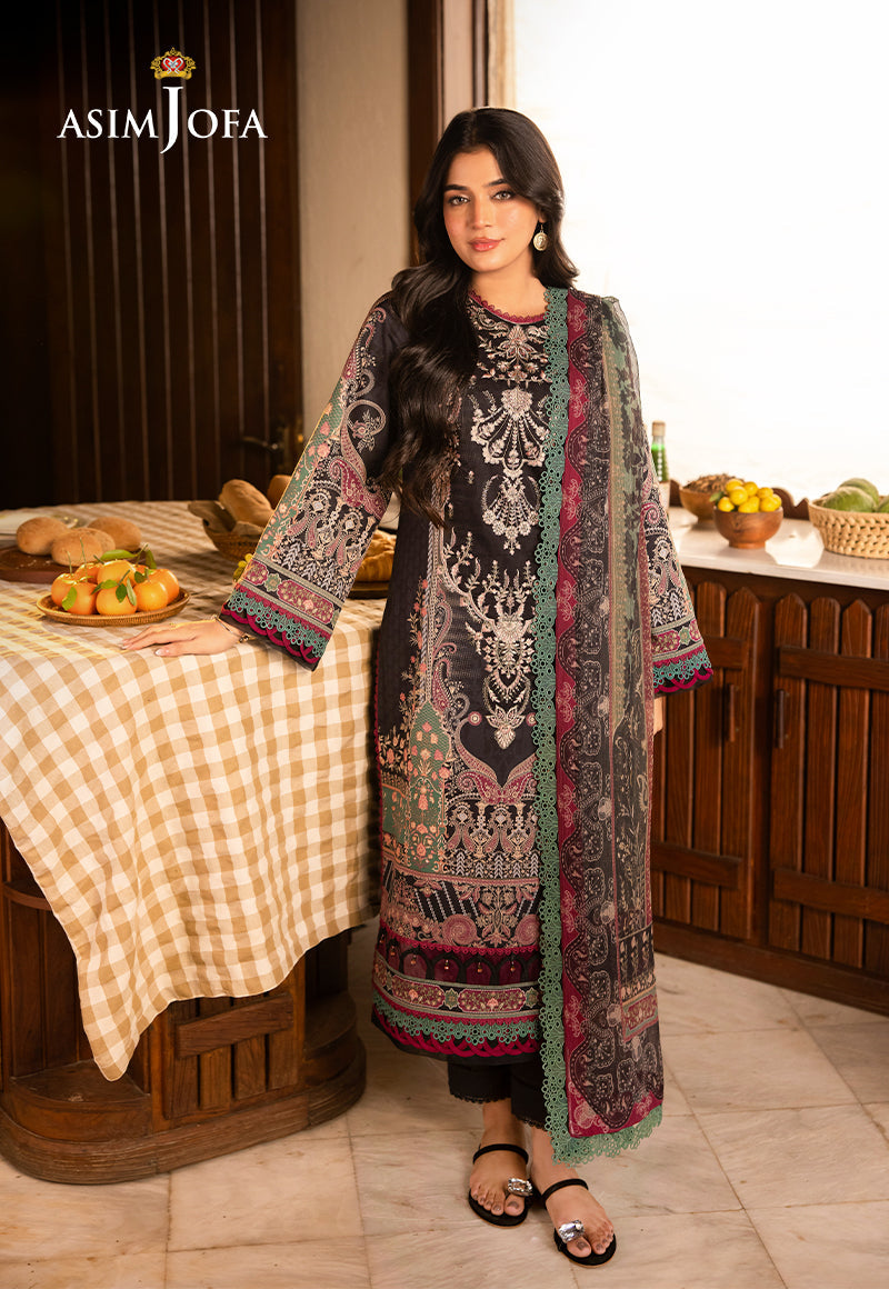 Asim Jofa | Prints Drop 2 | AJUBJ-03 - House Of Hania