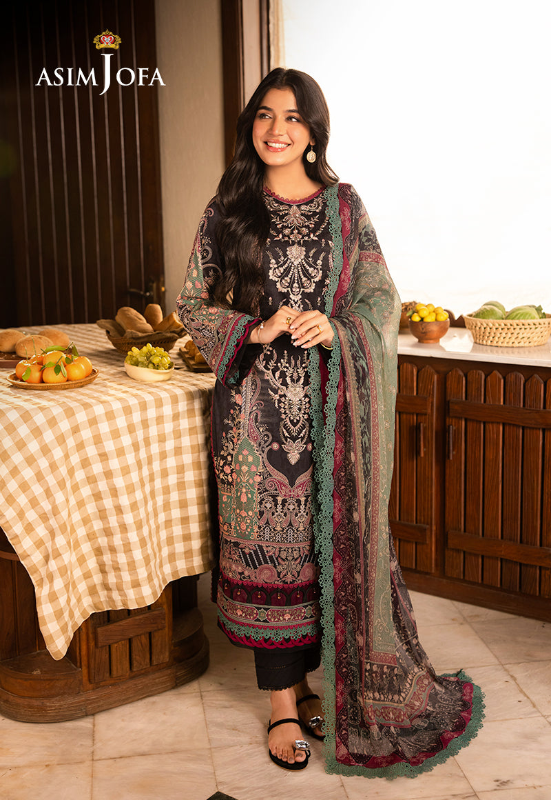 Asim Jofa | Prints Drop 2 | AJUBJ-03 - House Of Hania