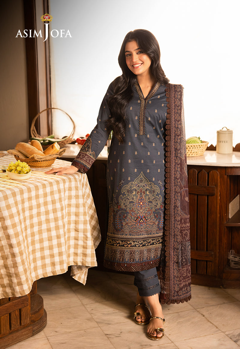 Asim Jofa | Prints Drop 2 | AJUBJ-04 - House Of Hania