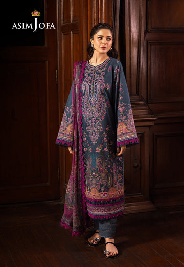 Asim Jofa | Prints Drop 2 | AJUBJ-05 - House Of Hania