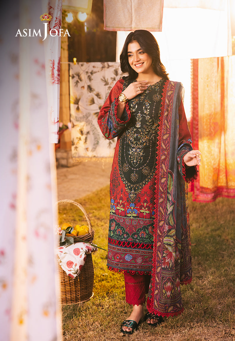 Asim Jofa | Prints Drop 2 | AJUBJ-06 - House Of Hania