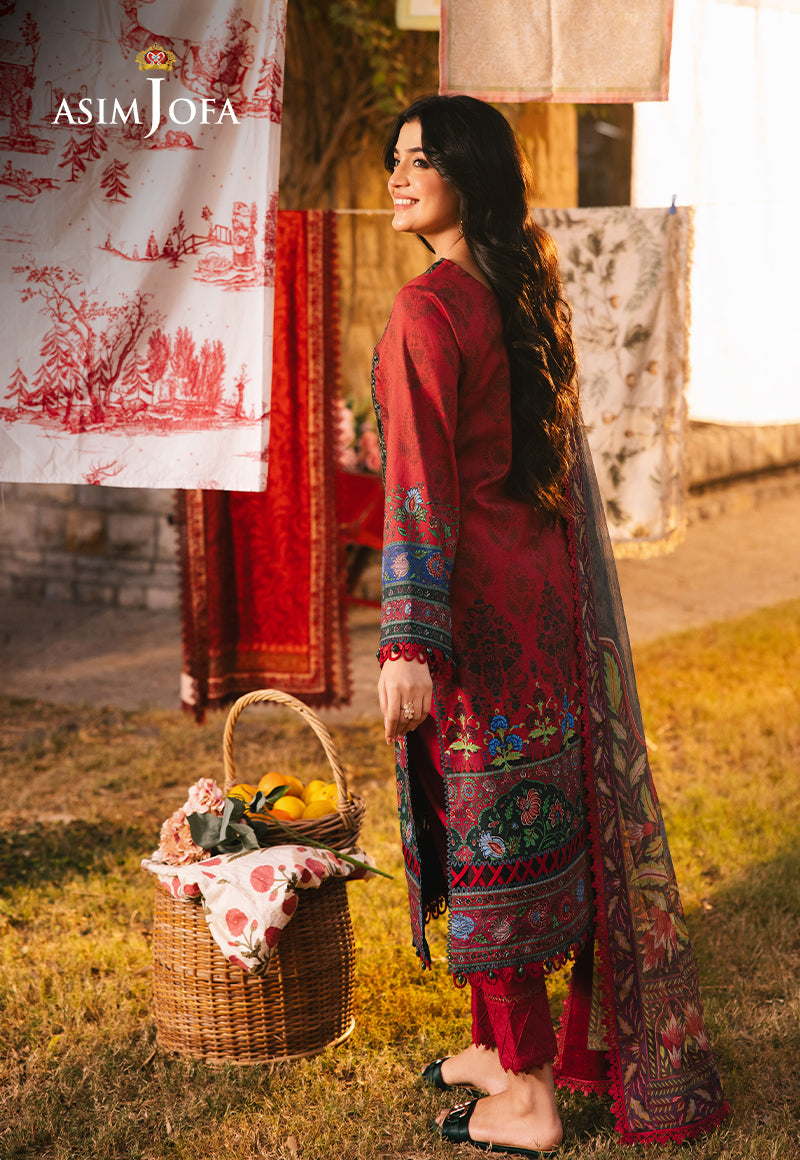 Asim Jofa | Prints Drop 2 | AJUBJ-06 - House Of Hania