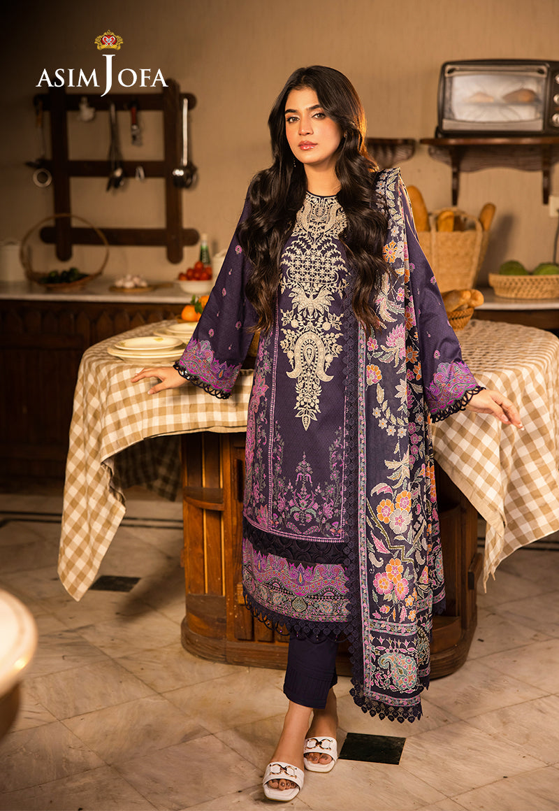 Asim Jofa | Prints Drop 2 | AJUBJ-07 - House Of Hania