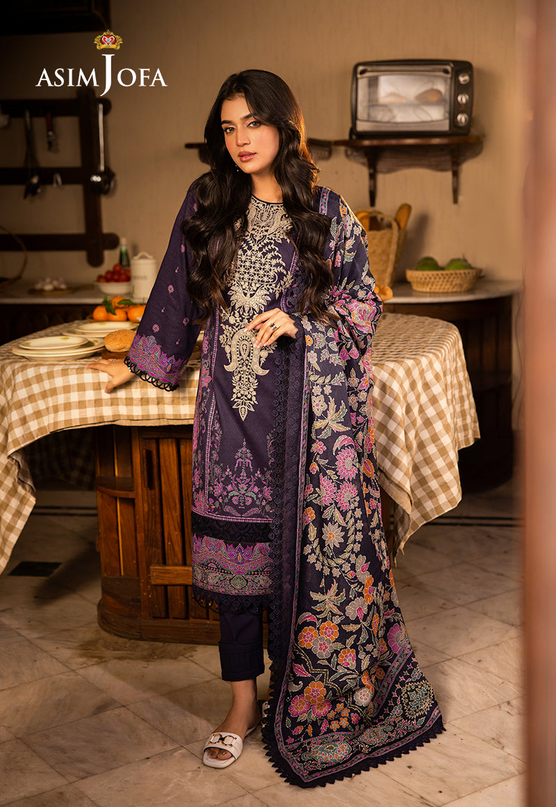 Asim Jofa | Prints Drop 2 | AJUBJ-07 - House Of Hania