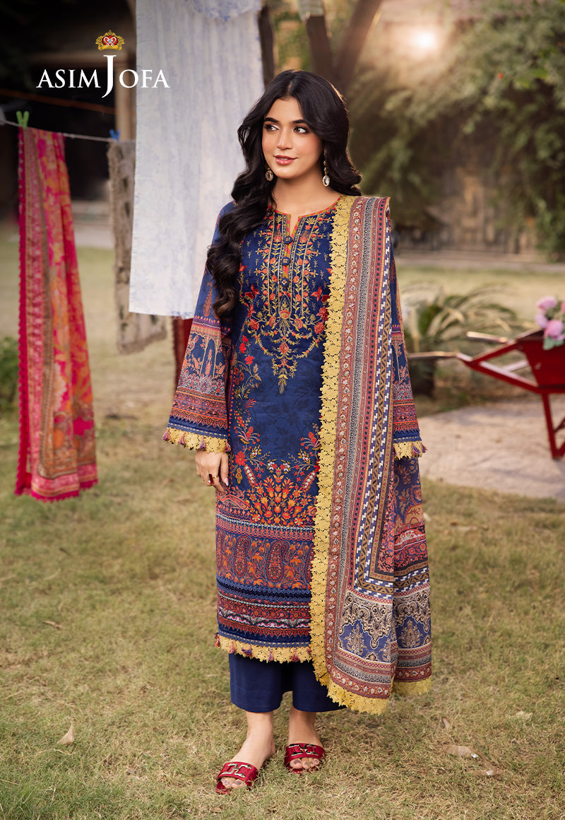 Asim Jofa | Prints Drop 2 | AJUBJ-08 - House Of Hania