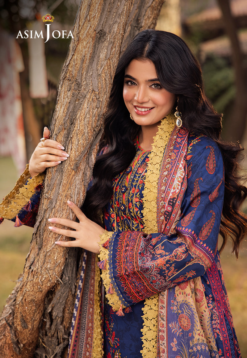 Asim Jofa | Prints Drop 2 | AJUBJ-08 - House Of Hania