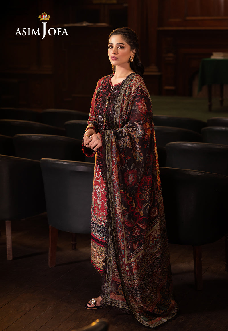 Asim Jofa | Prints Drop 2 | AJUBJ-09 - House Of Hania