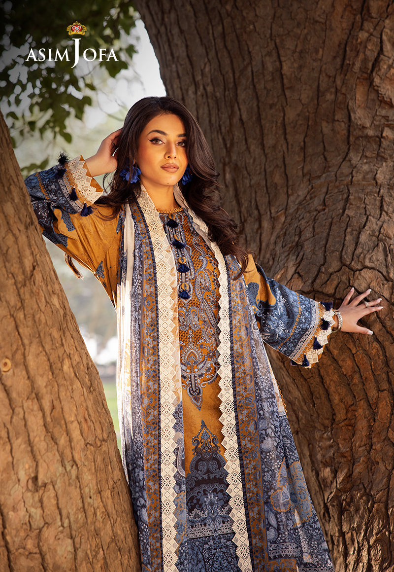 Asim Jofa | Prints Drop 2 | AJUBJ-10 - House Of Hania