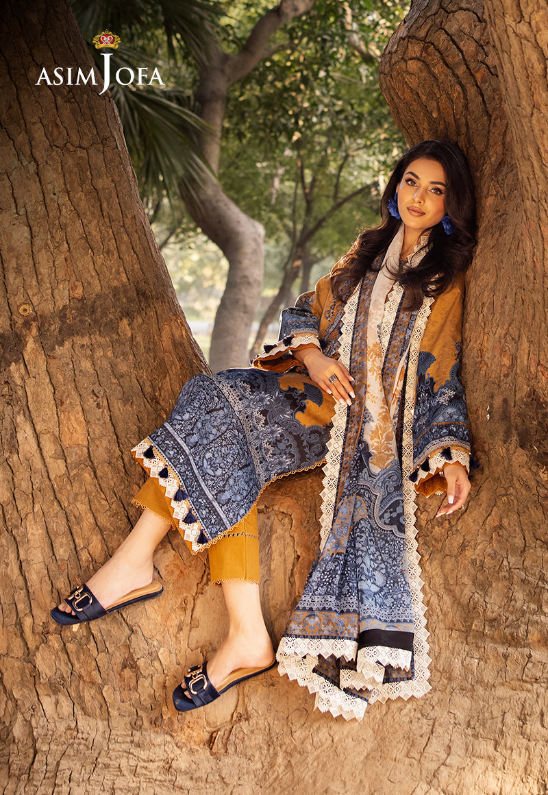 Asim Jofa | Prints Drop 2 | AJUBJ-10 - House Of Hania