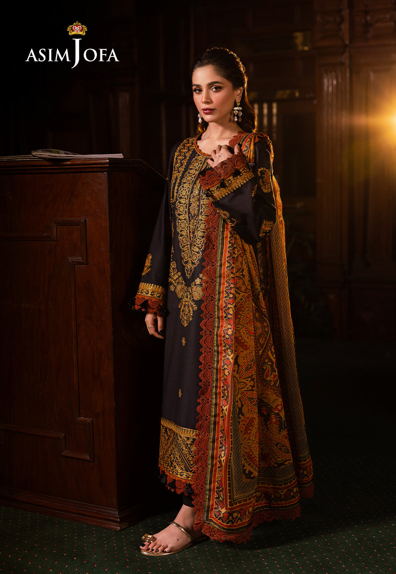 Asim Jofa | Prints Drop 2 | AJUBJ-12 - House Of Hania