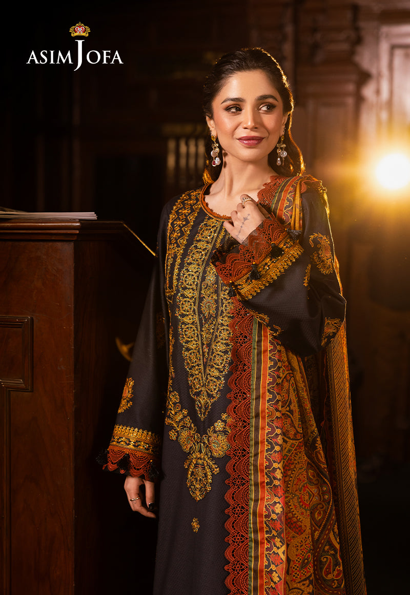 Asim Jofa | Prints Drop 2 | AJUBJ-12 - House Of Hania