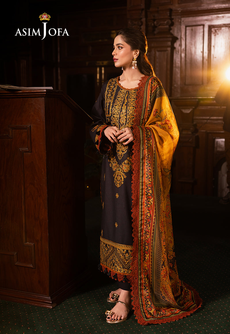 Asim Jofa | Prints Drop 2 | AJUBJ-12 - House Of Hania