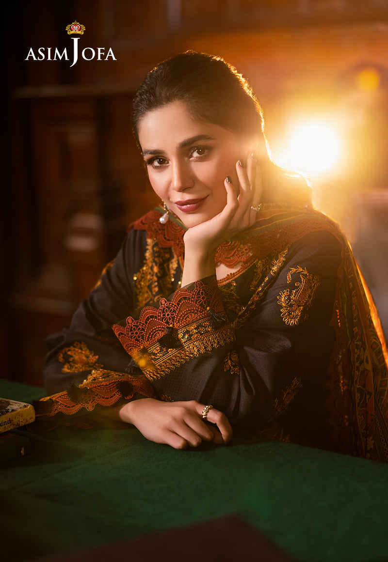 Asim Jofa | Prints Drop 2 | AJUBJ-12 - House Of Hania