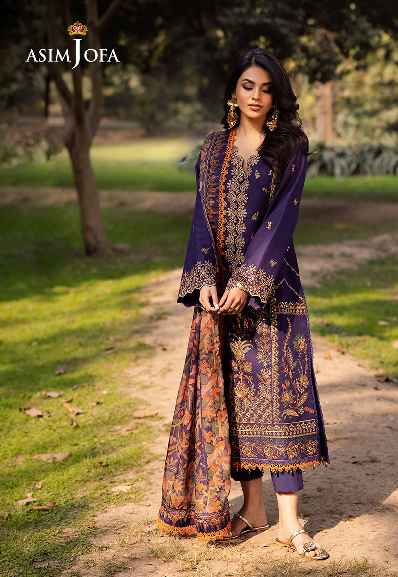 Asim Jofa | Prints Drop 2 | AJUBJ-15 - House Of Hania