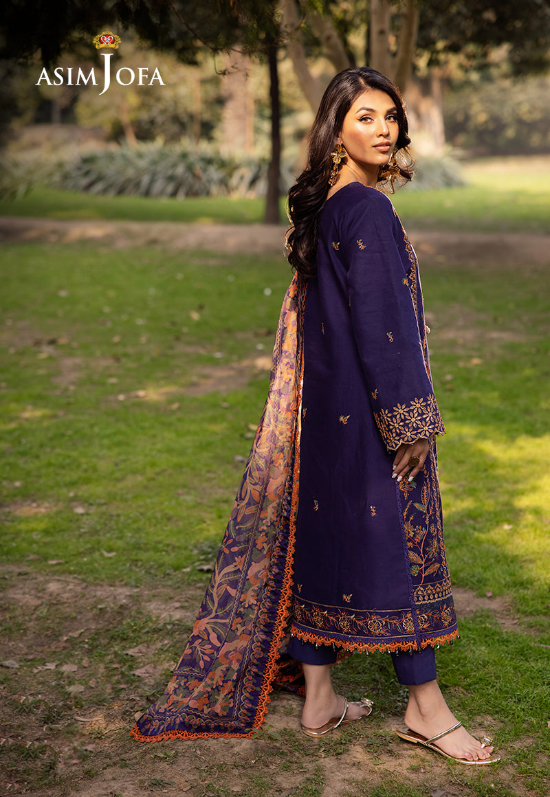 Asim Jofa | Prints Drop 2 | AJUBJ-15 - House Of Hania