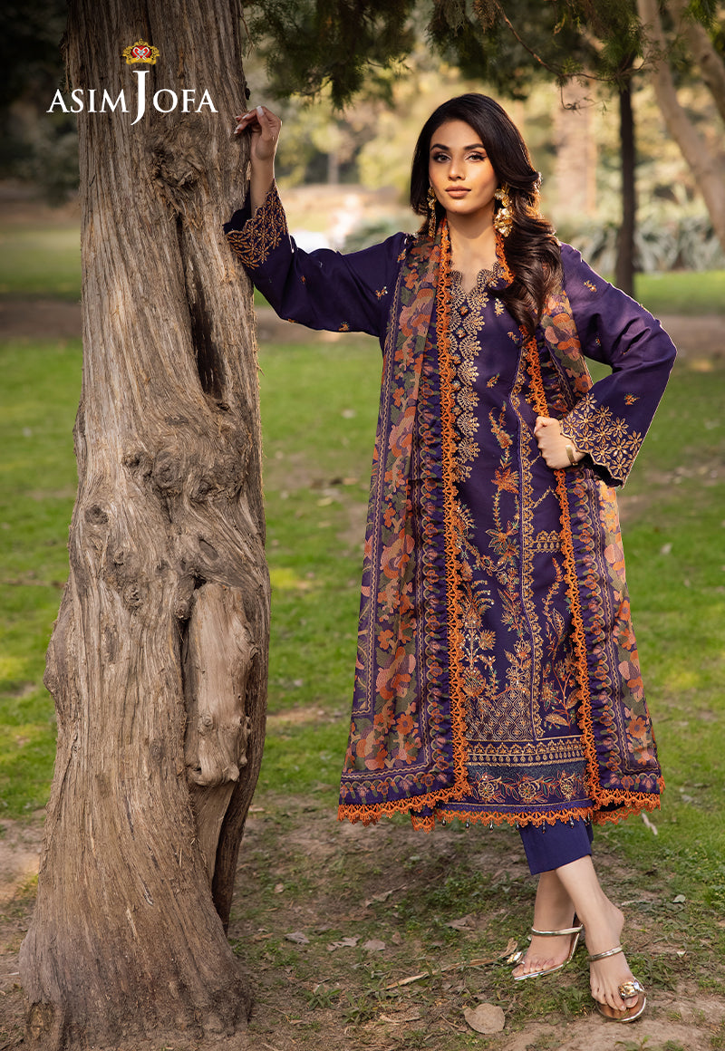 Asim Jofa | Prints Drop 2 | AJUBJ-15 - House Of Hania