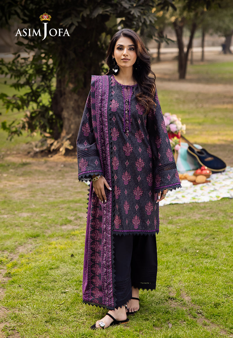 Asim Jofa | Prints Drop 2 | AJUBJ-24 - House Of Hania