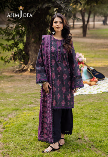 Asim Jofa | Prints Drop 2 | AJUBJ-24 - House Of Hania
