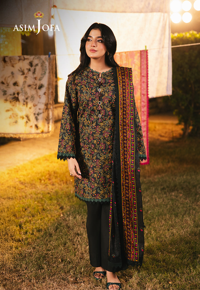 Asim Jofa | Prints Drop 2 | AJUBJ-25 - House Of Hania