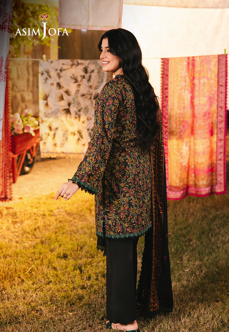 Asim Jofa | Prints Drop 2 | AJUBJ-25 - House Of Hania