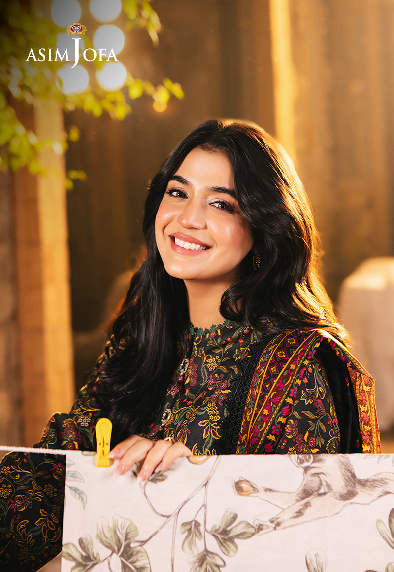 Asim Jofa | Prints Drop 2 | AJUBJ-25 - House Of Hania