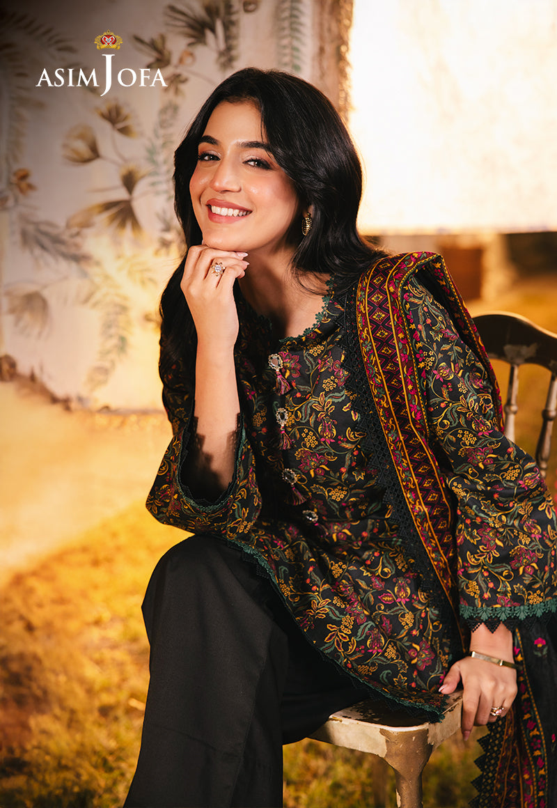 Asim Jofa | Prints Drop 2 | AJUBJ-25 - House Of Hania