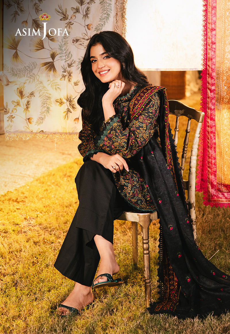 Asim Jofa | Prints Drop 2 | AJUBJ-25 - House Of Hania