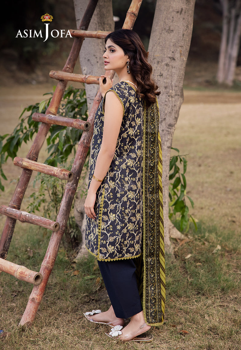 Asim Jofa | Prints Drop 2 | AJUBJ-26 - House Of Hania