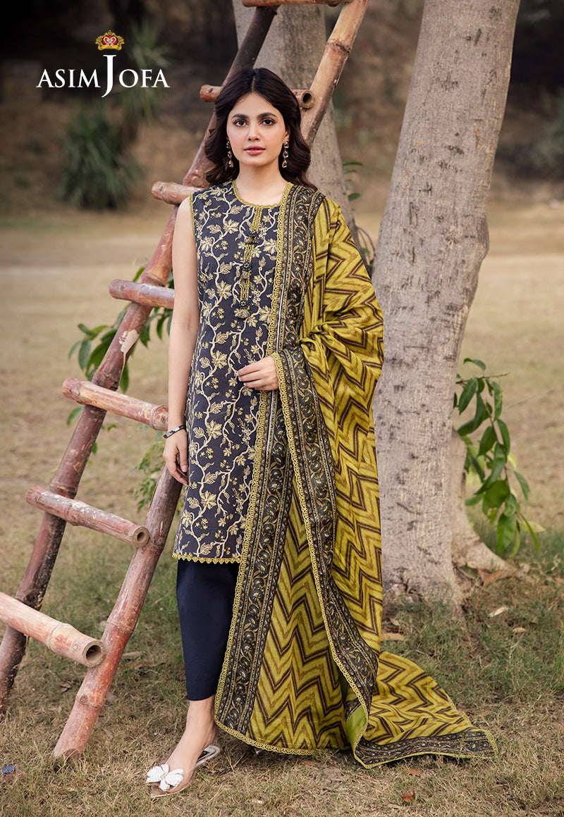 Asim Jofa | Prints Drop 2 | AJUBJ-26 - House Of Hania