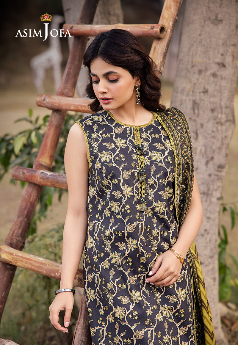 Asim Jofa | Prints Drop 2 | AJUBJ-26 - House Of Hania